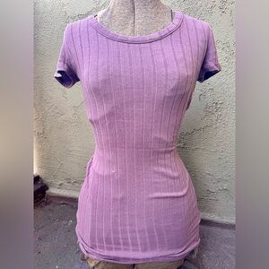 Charlotte Russe Ribbed Mini Dress